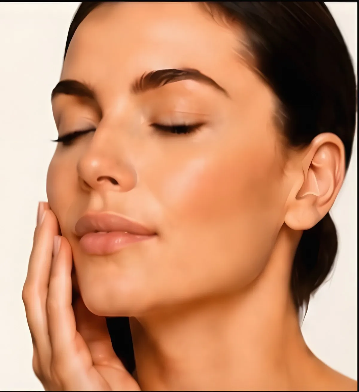 Visage détendu, peau lisse et lumineuse — l'univers Beauty'Nath